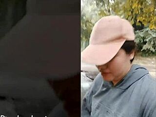 OUTDOOR ASIAN BBW BLOWS FAT COCK WITH SWOLLEN CLIT AND JUICY PUSSY!