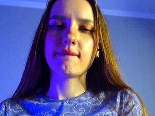 wild horny brunette teen rides cock doggy cowgirl pov