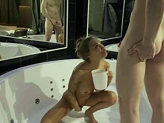 Monika Fox's Wet Golden Shower Overwhelms Her Senses