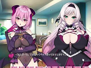 Three Big-Titted Vamps from VR World Crash My Room as Horny Roommates