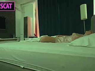 i saw my stepmom touching herself in the hotel room and we ended up sharing the bed