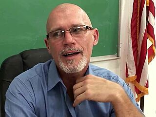 Small Teen Tricked Old Ugly Teacher Into Cheating Doggystyle Fuck