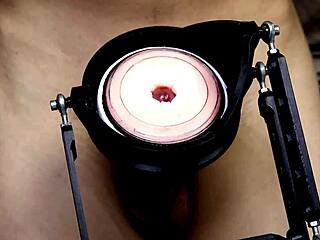 adorable amateur straps on super soft penis toy for close-up moaning orgasm