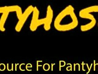 Lucy Mendez Fucks Sucks Big White Cock in Crotchless Pantyhose