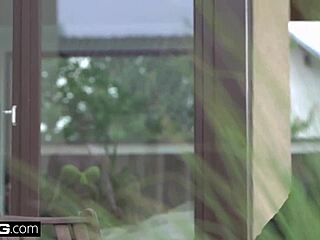 Annie Wolf's Sensual Double Penetration Striptease