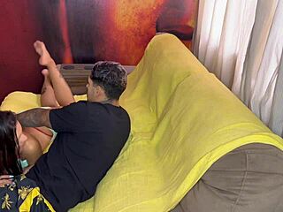 Gym Friend Skips Workout for Intense Home Pussy Training Session