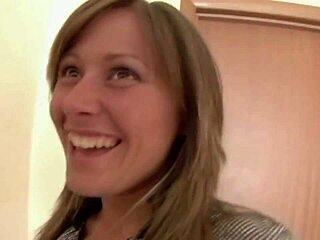 Cute Russian Stepdaughter's First Gaping Anal Creampie from Daddy