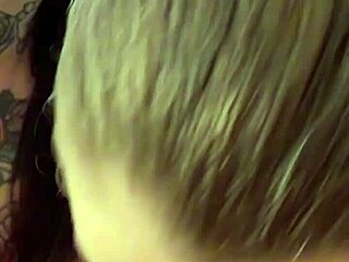 double blowjob gets dirty rimjob then teen milf cumswap pov threesome