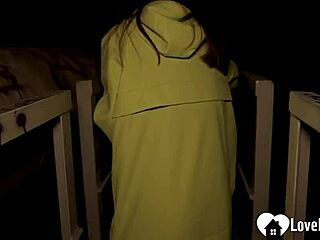 innocent stroll becomes wild public pounding frenzy