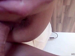 German Teen 18+ Turkish Girl Caught Masturbating Swallows Brother's Cum Facial