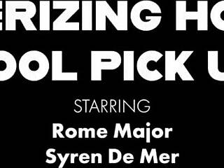 i swallowed syren de mer gulping rome majors huge warm cumshot load