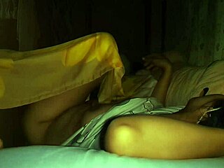 He sneaks off to FUCK petite Asian YAYA while wife works late