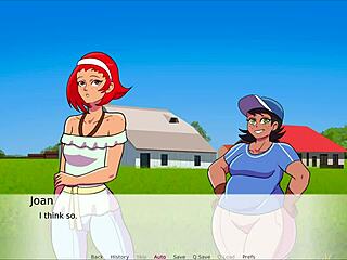 Country farm girl with big ass and tits gets fucked hard