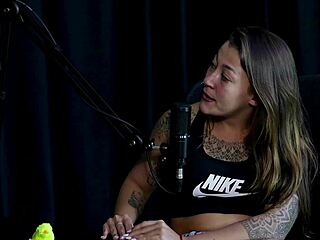 damn, check out damiana's flirty tattooed latina chat on porn cast brazil, part 8 gets wild with toys and group vibes on sheer red.