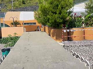 we went crazy on vacation filming this spanking video