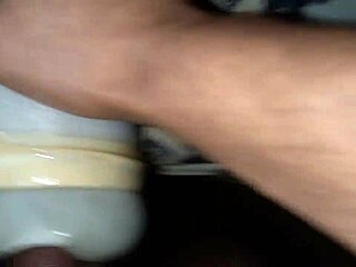 Moroccan Hunk Wanks Monster Cock in Cold Night