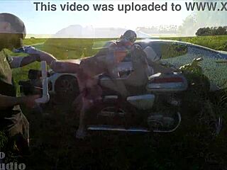 will pearl's ass gape from biker's monster cock?