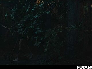 coco bae's cock awakens deep hunger in transformed shemale brunette pussy eater