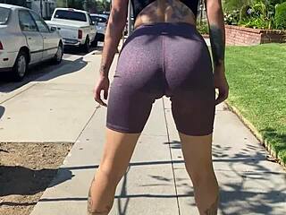 Fit Ava Lee Works Out on Rome Majors Thick Long Cock