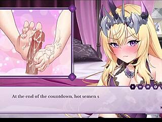 Arrogant Kaiju Princess Daigneux Demands Creampie Footjob Fetish