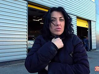 sabrina milf handles two big cocks in hot french 3some