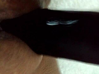 wife plays with homemade dildo toy