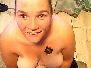 Funny BBW wife first golden shower tits fat fail