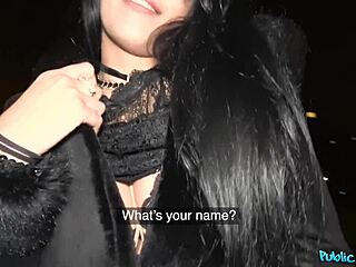 juicy tits and ass latina goes all the way with agent outdoors