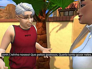 old man hunts married woman in steamy rpg visual novel episode 1