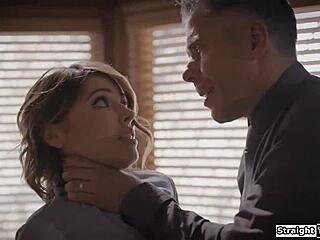 TEACHER RAMS STUDENT'S Gaping ASS with Huge Cock!