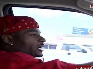 Skinny tattooed brunette slut craves bbc cum on fake tits