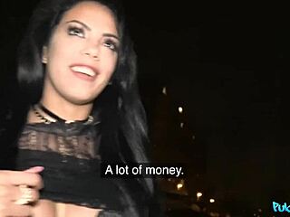 juicy tits and ass latina goes all the way with agent outdoors