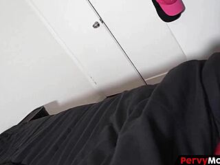 Stepmom Sneaks Into Stepsons Bed For Deepthroat Cum Swallow