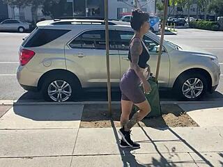 Fit Ava Lee Works Out on Rome Majors Thick Long Cock