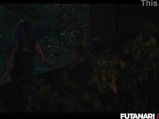 coco bae's cock awakens deep hunger in transformed shemale brunette pussy eater