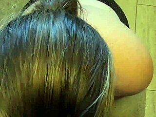 Funny BBW wife first golden shower tits fat fail