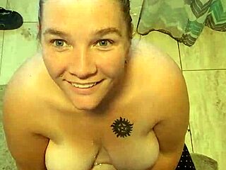 Funny BBW wife first golden shower tits fat fail