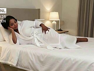 Ebony Amateur's Huge Boobs Jiggle in Massage