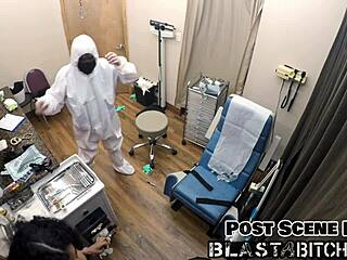 Yesenia Yousos Spreads Pussy for Missionary Creampie Blast Backstage