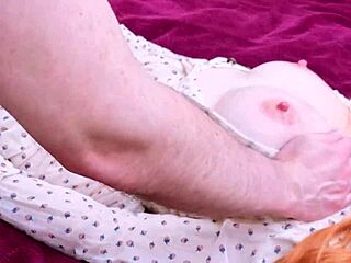 Myst duo sucks shy latina girlfriend's perfect natural puffy tits moaning