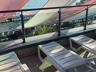 we went crazy on vacation filming this spanking video