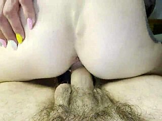 pov petite milf blowjob cowgirl creampie feet tease