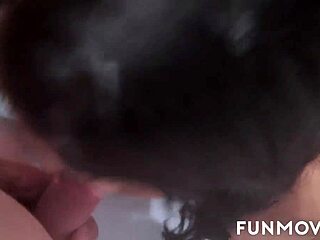 does lucky guy pound two amateur nymphos hard?