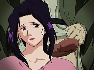 Hentai bride's big tits bounce through uncensored anal creampie torment