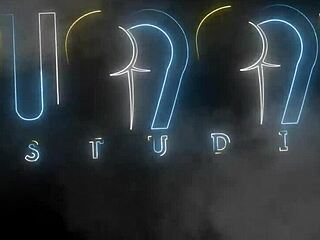 Sofia Grace's tight holes stretched by four monster cocks in double anal