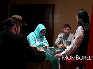 i freely used the hot curvy croupier milf keeping casino busy with nasty fucking