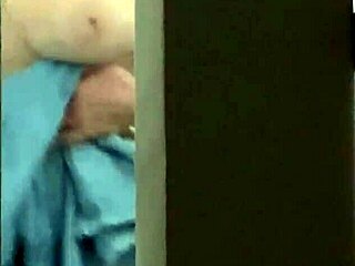 Spying blonde shower changes clothes spots me what happens next