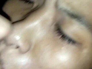 university girl gulps cum straight into mouth and shaved pussy