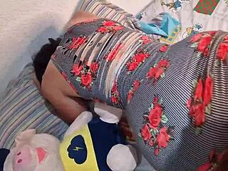 Wild Fucks and Hot Creampies with Girlfriend's Lesbian Friend!