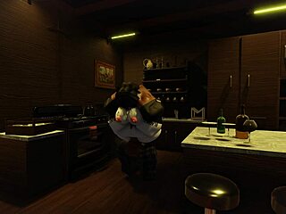 He breeds her deep first thing in the morning